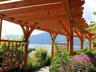 Covered Pergola In Canyon Country